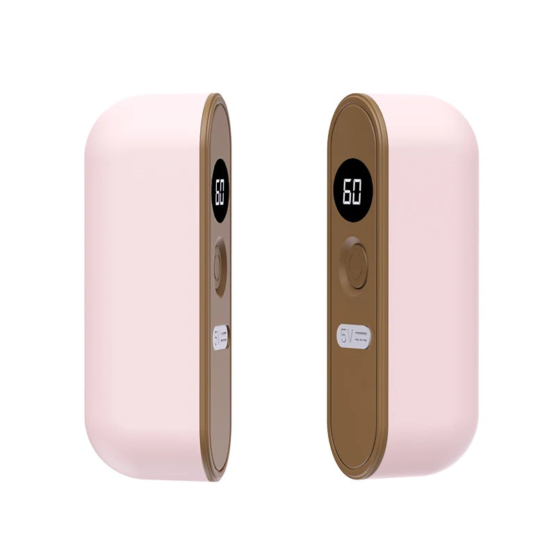 Magnetic Rechargeable Hand Warmers – Split 2-in-1 with LCD Display